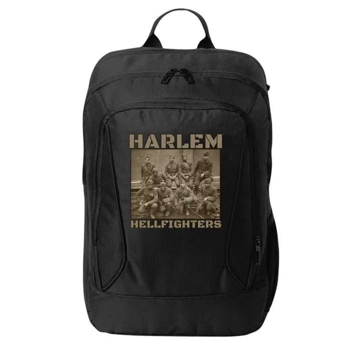 Black Military History Usa Black History Harlem Hellfighters Gift City Backpack