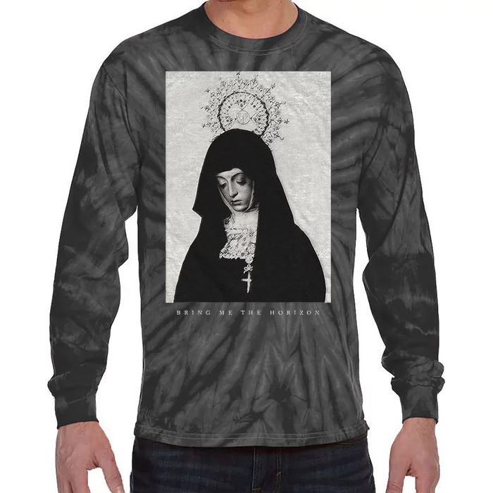 Bring Me Horizonnun Art Tie-Dye Long Sleeve Shirt