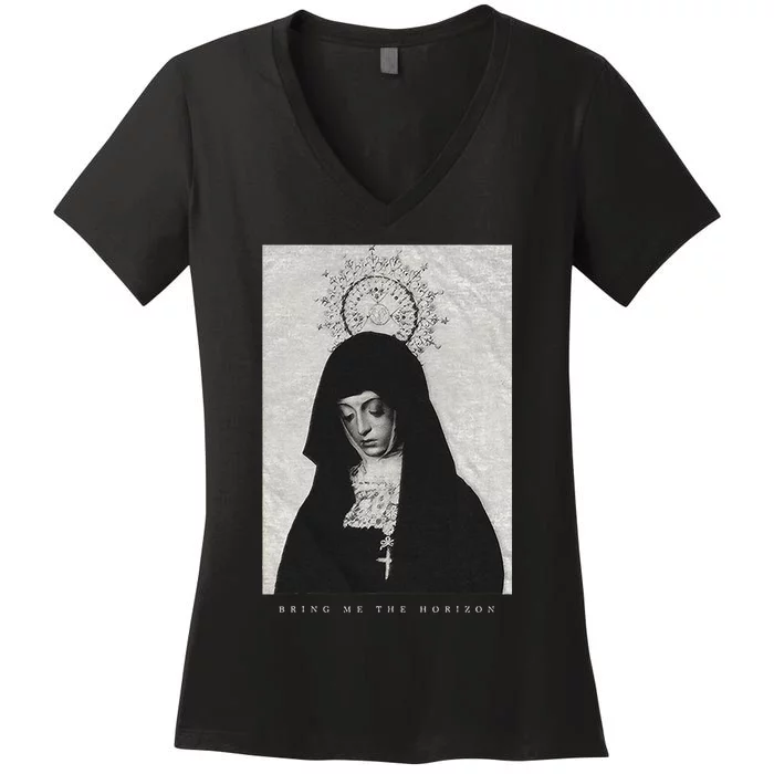 Bring Me Horizonnun Art Women's V-Neck T-Shirt