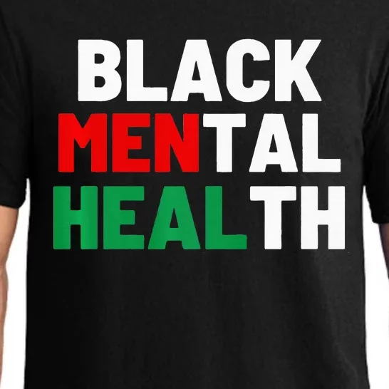 Black Mental Health Matters Pajama Set