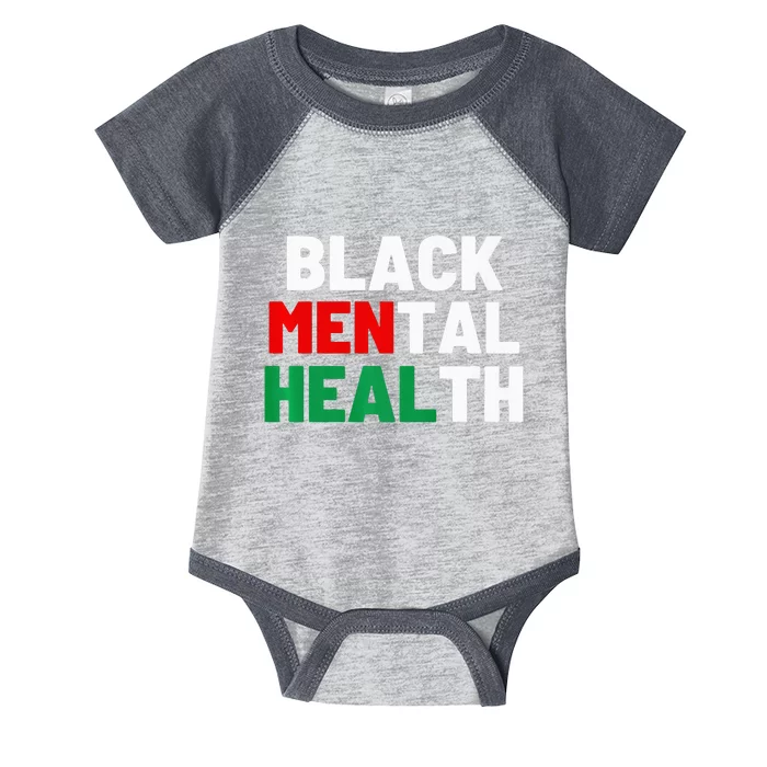 Black Mental Health Matters Infant Baby Jersey Bodysuit