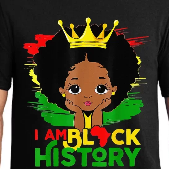 Black Melanin  I Am Black History Month Pajama Set