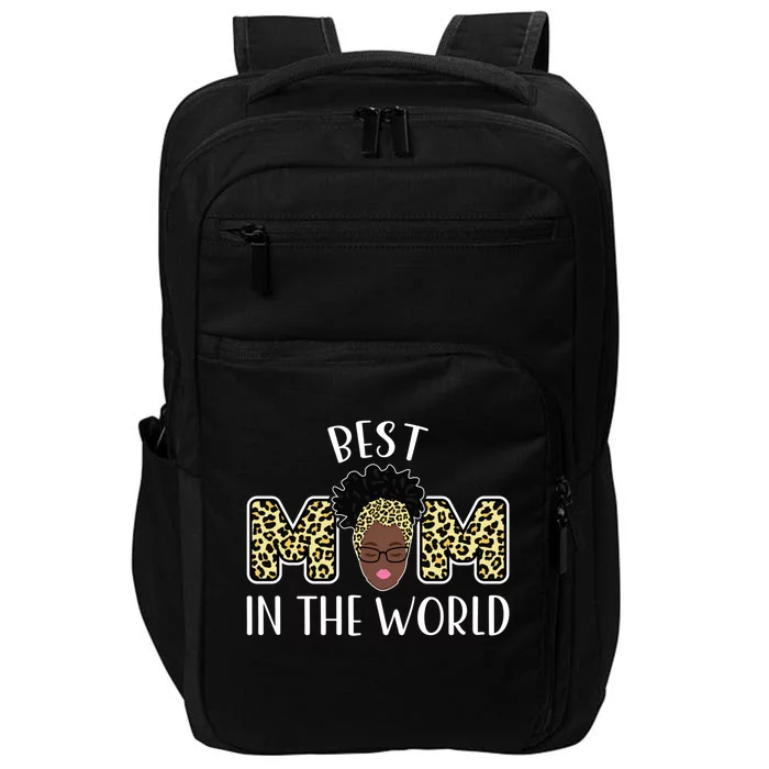 Best Mom In The World Family Gift Impact Tech Backpack