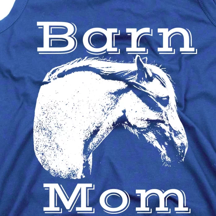 Barn Mom I Love My Horses Gift Tank Top