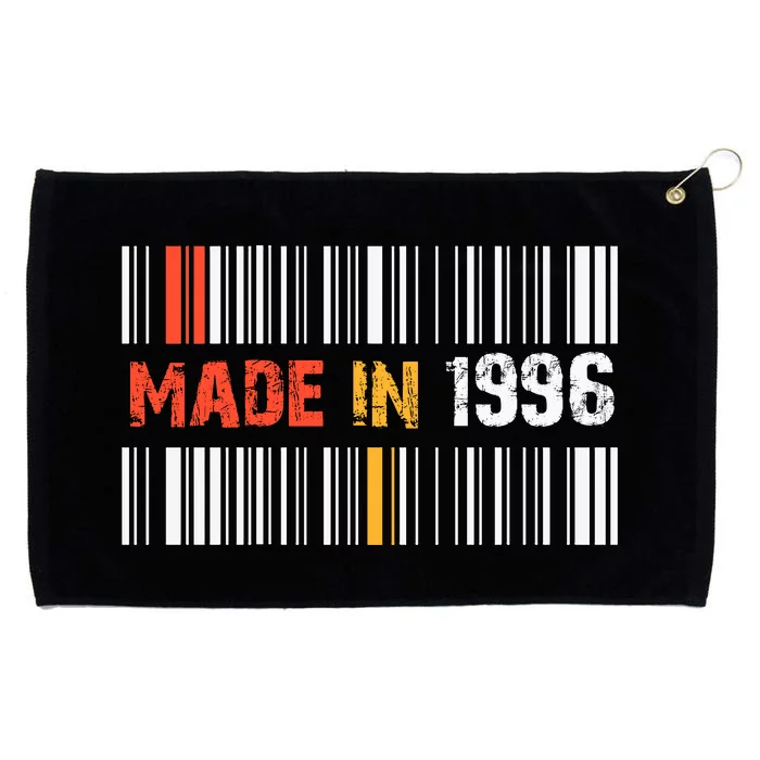 Barcode | Made In 1996. Grommeted Golf Towel