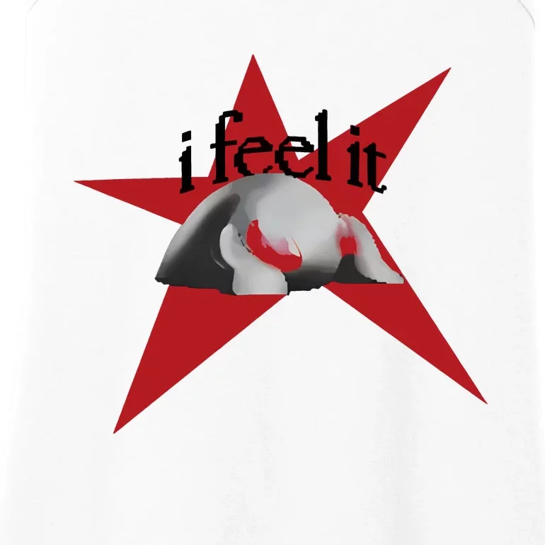 Bean Monster I Feel It Star Ladies Essential Tank