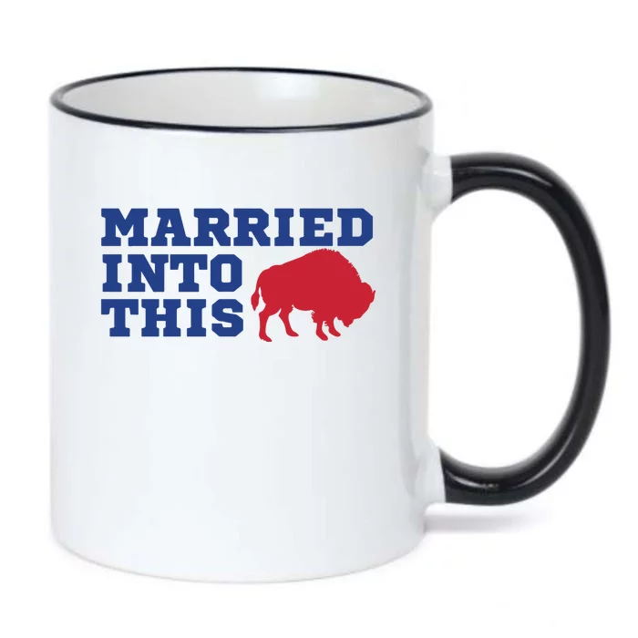 Buffalo Married Into This Express Delivery Black Color Changing Mug