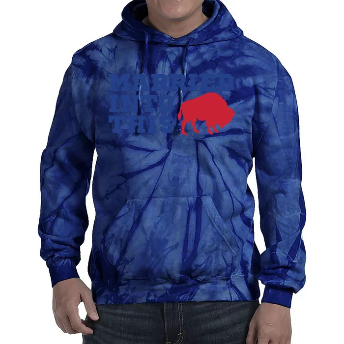 Buffalo Married Into This Express Delivery Tie Dye Hoodie