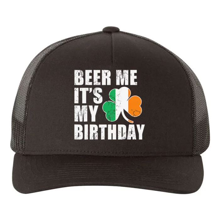 Beer Me Its My Birthday Funny Drinking Beer Yupoong Adult 5-Panel Trucker Hat