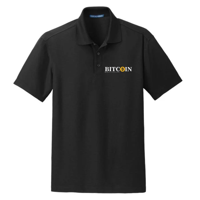 Bitcoin Modern Investment Dry Zone Grid Performance Polo