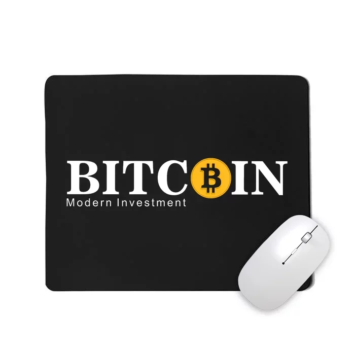 Bitcoin Modern Investment Mousepad