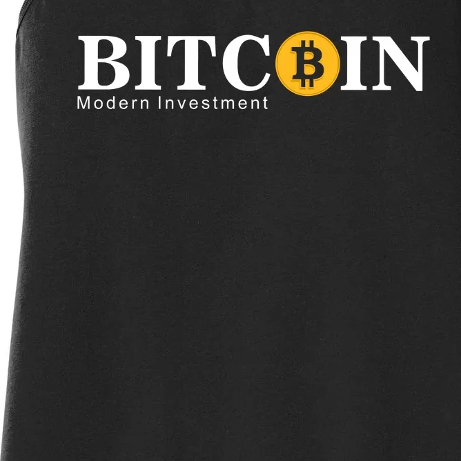 Bitcoin Modern Investment Women's Racerback Tank