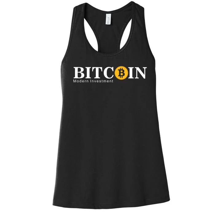 Bitcoin Modern Investment Women's Racerback Tank