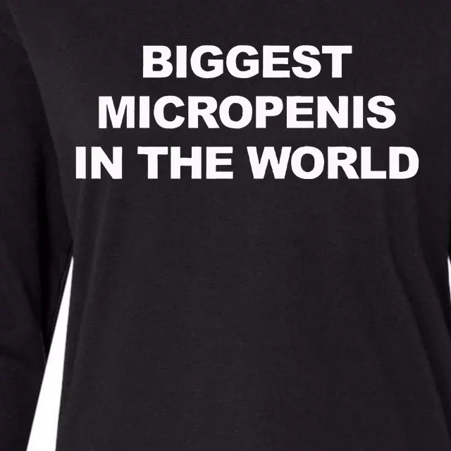 Biggest Micropenis In The World Womens Cotton Relaxed Long Sleeve T-Shirt