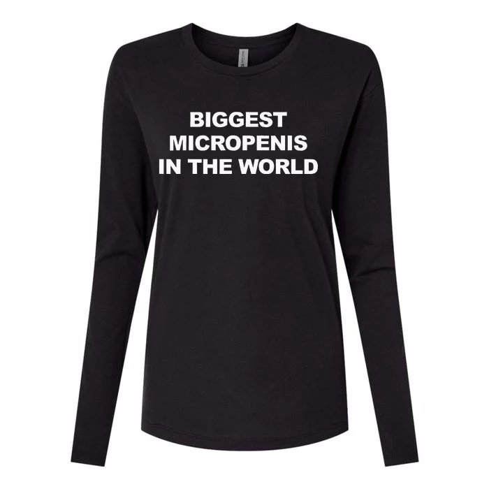 Biggest Micropenis In The World Womens Cotton Relaxed Long Sleeve T-Shirt