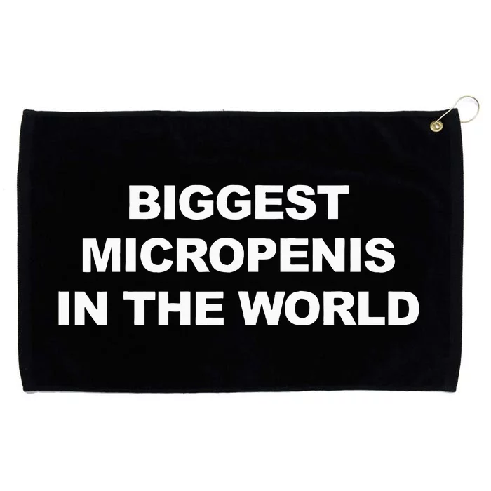 Biggest Micropenis In The World Grommeted Golf Towel