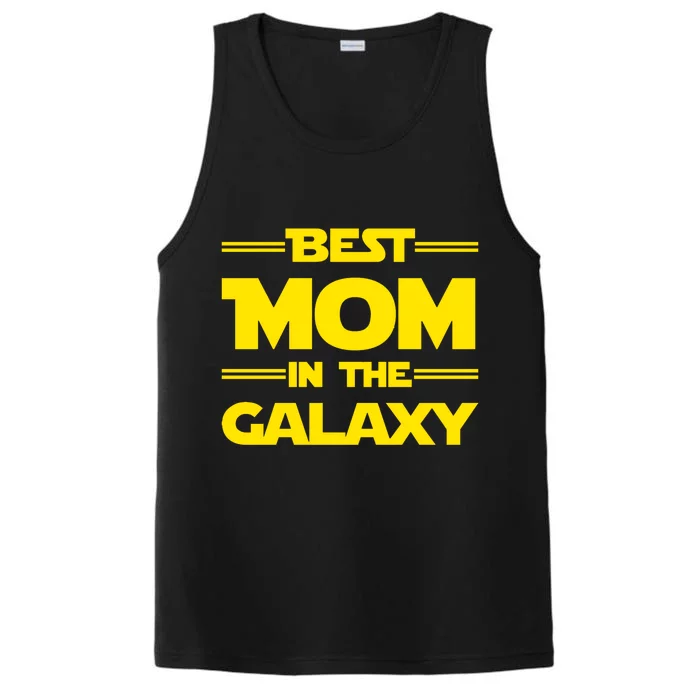 Best Mom In The Galaxy Performance Tank