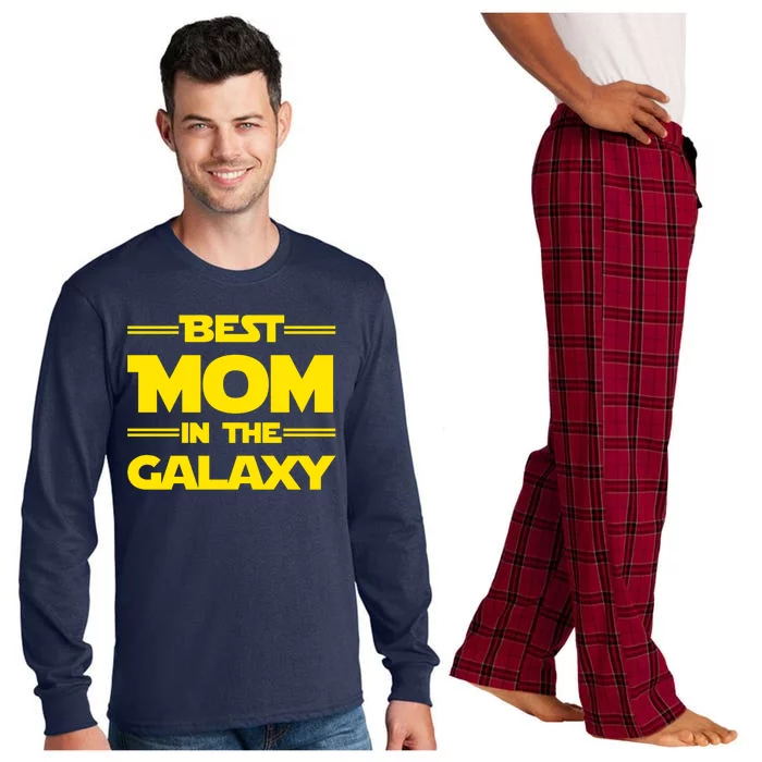 Best Mom In The Galaxy Long Sleeve Pajama Set