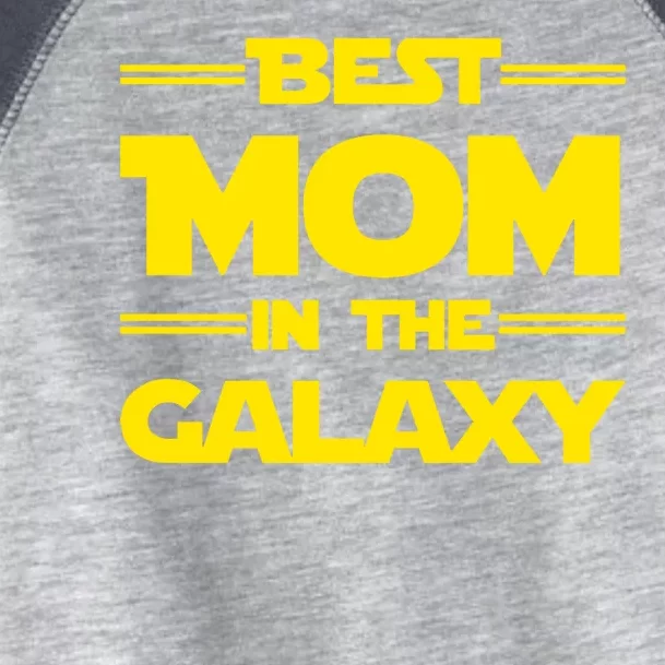 Best Mom In The Galaxy Toddler Fine Jersey T-Shirt