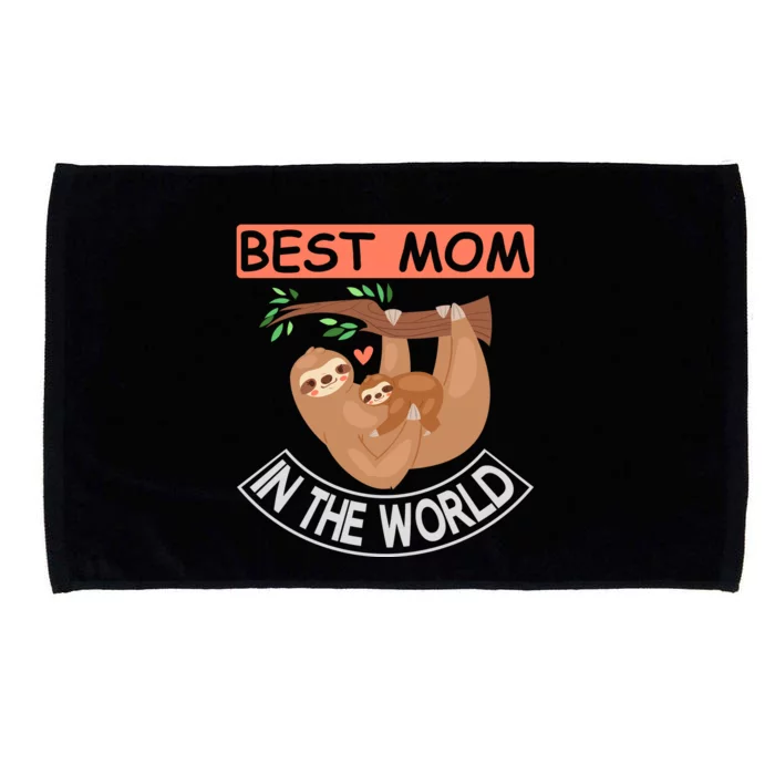 Best Mom In The World Microfiber Hand Towel