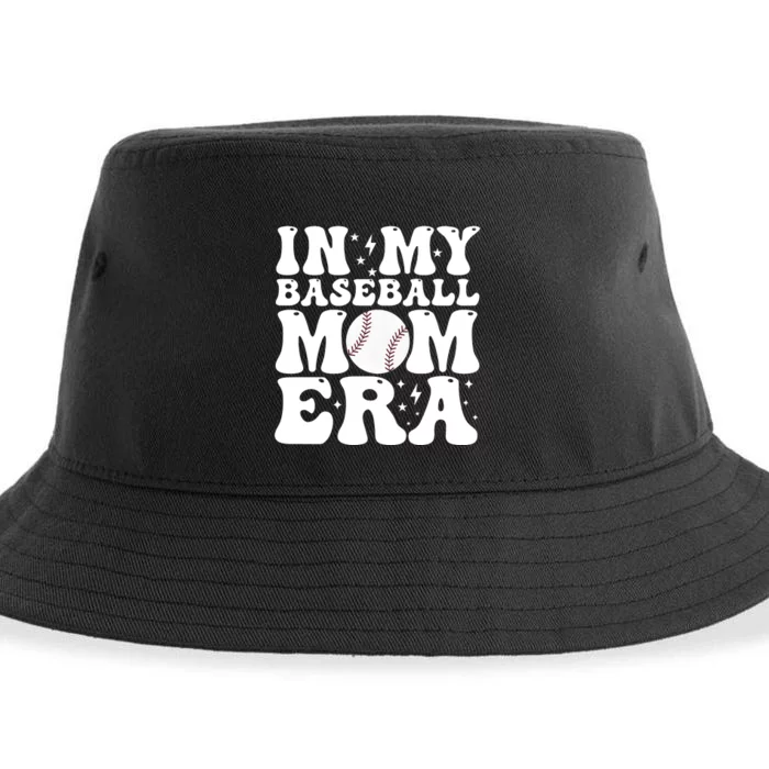 Baseball Mom In My Baseball Mom Era Sustainable Bucket Hat