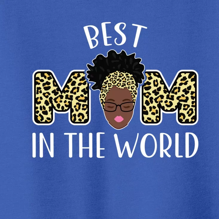 Best Mom In The World Grandma Gift Toddler T-Shirt