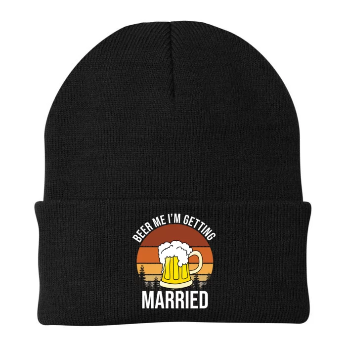 Beer Me I'm Getting Married Knit Cap Winter Beanie