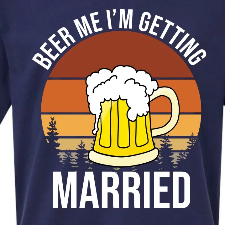 Beer Me I'm Getting Married Sueded Cloud Jersey T-Shirt