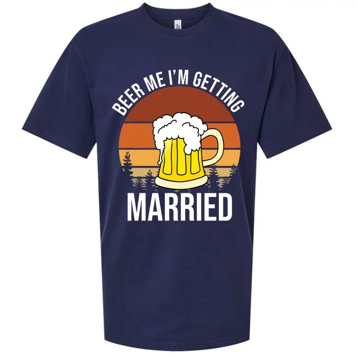 Beer Me I'm Getting Married Sueded Cloud Jersey T-Shirt