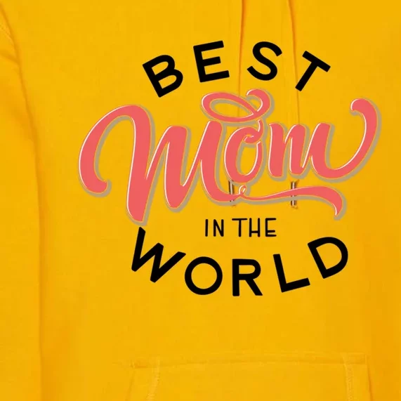 Best Mom In The World Gift Premium Hoodie