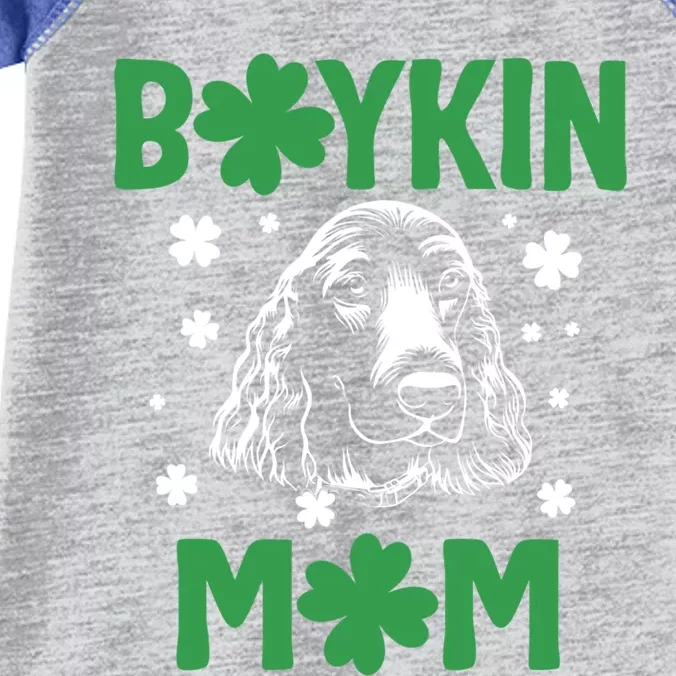 Boykin Mom Kin Spaniel Hunting Dog Mama St Patricks Day Gift Infant Baby Jersey Bodysuit