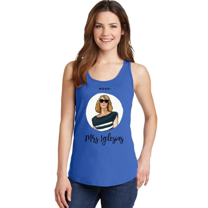 Bridesmaids Move Kristen Wiig Funny Mrs Iglesias Print Copy Ladies Essential Tank