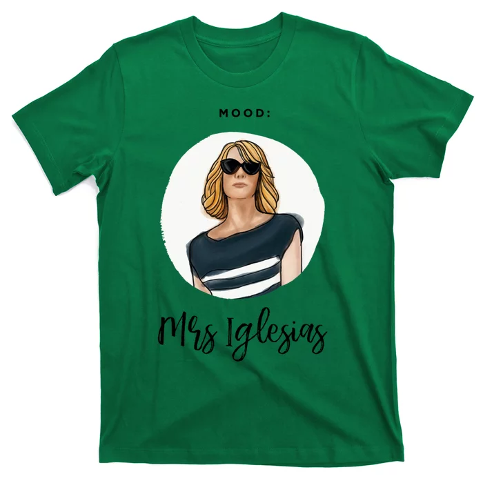 Bridesmaids Move Kristen Wiig Funny Mrs Iglesias Print Copy T-Shirt