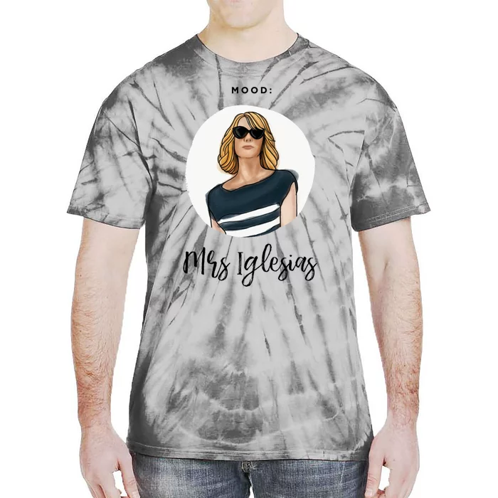 Bridesmaids Move Kristen Wiig Funny Mrs Iglesias Print Tie-Dye T-Shirt