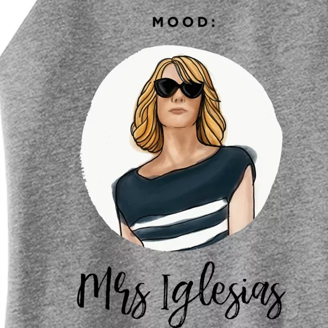 Bridesmaids Move Kristen Wiig Funny Mrs Iglesias Print Women’s Perfect Tri Rocker Tank