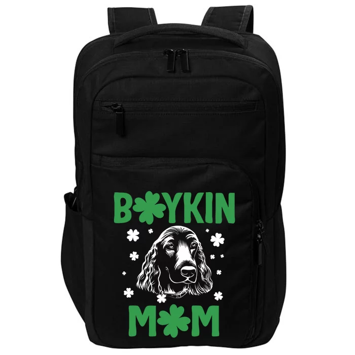 Boykin Mom Kin Spaniel Hunting Dog Mama St Patricks Day Gift Impact Tech Backpack