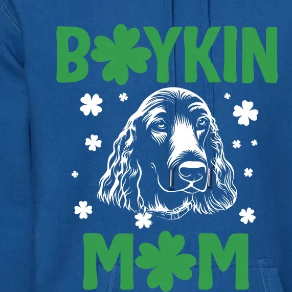 Boykin Mom Kin Spaniel Hunting Dog Mama St Patricks Day Gift Premium Hoodie