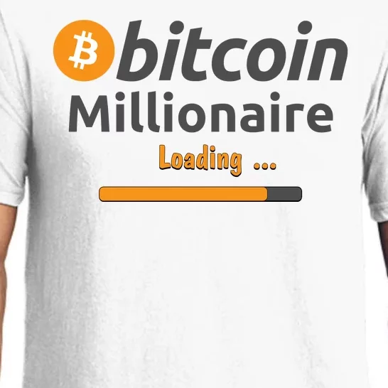 Bitcoin Millionaire Loading, Funny Bitcoin, Cryptocurrency, Bitcoin Crypto Pajama Set