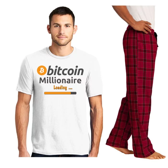 Bitcoin Millionaire Loading, Funny Bitcoin, Cryptocurrency, Bitcoin Crypto Pajama Set