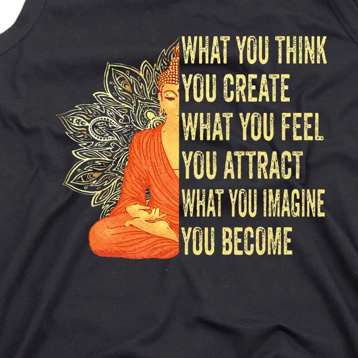 Buddha Meditation Law Of Attraction Tank Top