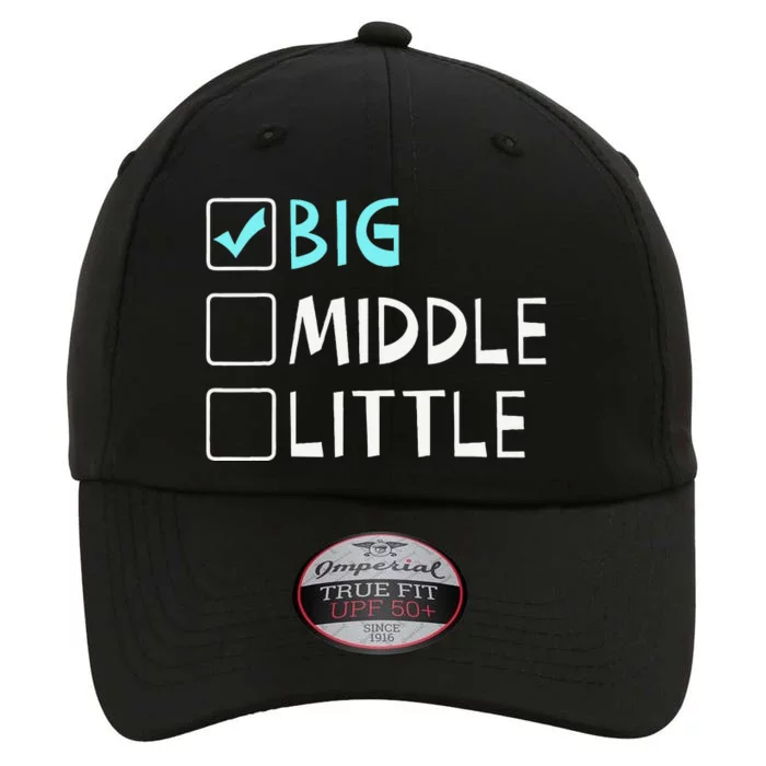 Big Middle Little Big Brother Gift The Original Performance Cap