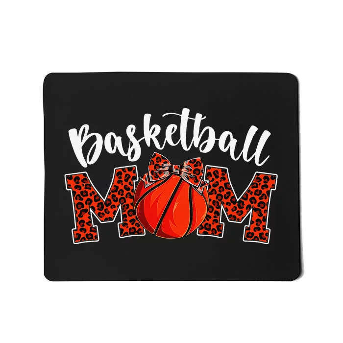 Basketball Mom Leopard gift Mother's Day for Mommy Mousepad