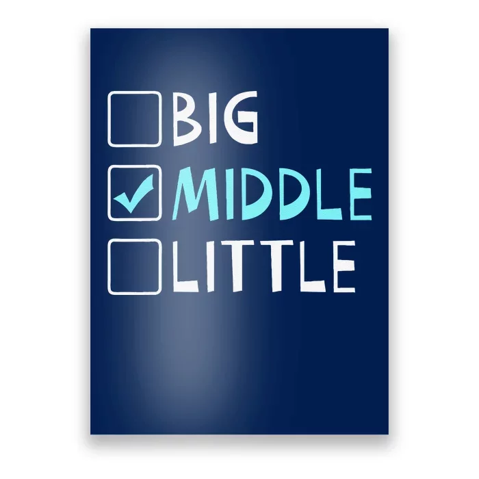 Big Middle Little Middle Brother Poster