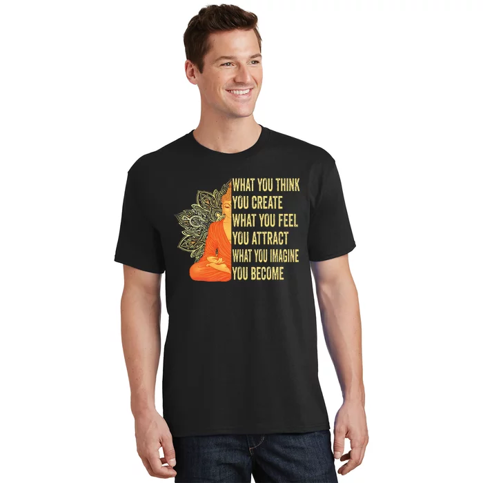 Buddha Meditation Law Of Attraction T-Shirt