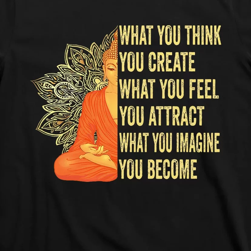 Buddha Meditation Law Of Attraction T-Shirt