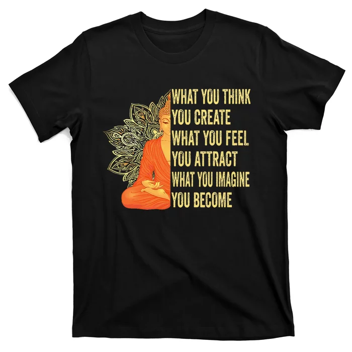 Buddha Meditation Law Of Attraction T-Shirt