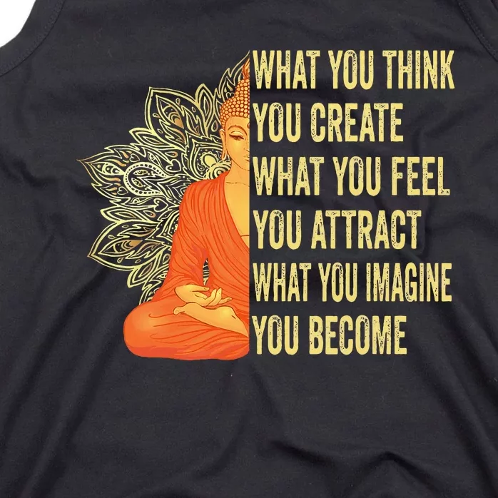 Buddha Meditation Law Of Attraction Tank Top