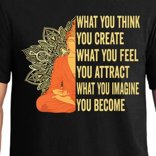 Buddha Meditation Law Of Attraction Pajama Set