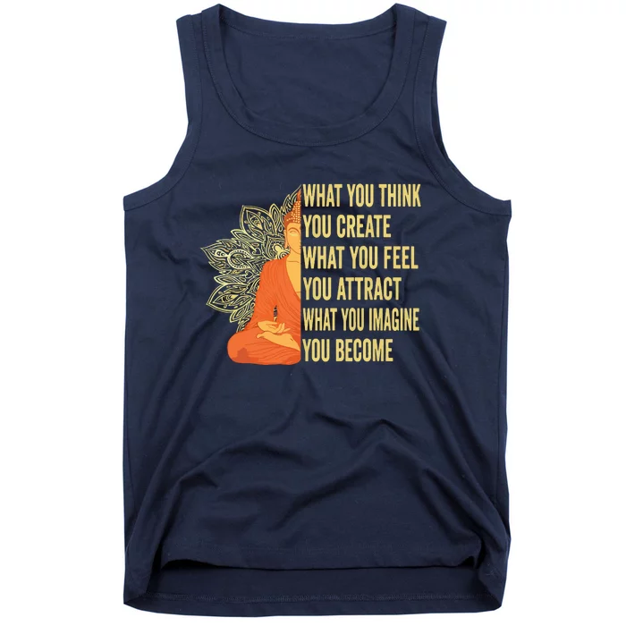 Buddha Meditation Law Of Attraction Tank Top