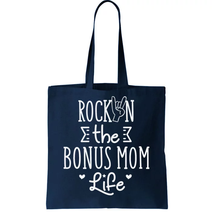 Bonus Mom Life - Mothers Day Gift Best Step Mom Outfit Tote Bag